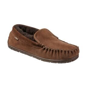 L.L. Bean Men's wicked good slippers chocolate brown size 11